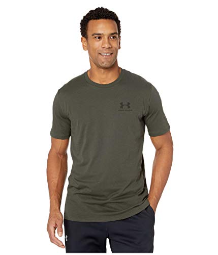 Image of Under Armour Men's Cotton Solid UA Sportstyle LC Short Sleeve | T-Shirt | 1326799-001