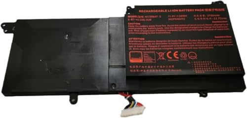 N130BAT-3�݊��EClevo�m�[�g�p�\�R��N131BU N131WU 6-87-N130S-3U9 S4-plus 32Wh�����p�̕��i