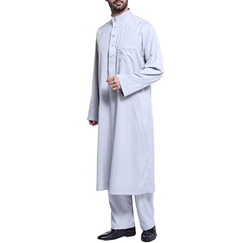 Caftán islámico de hombre para el Ramadán y celebraciones en Dubai 4