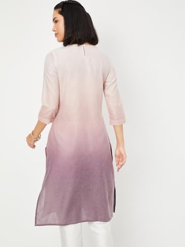 Image of Max Women's Cotton Regular Fit Casual Kurta