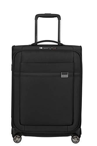 Samsonite Airea - Spinner S, Carry-on Luggage, 55 cm, 41 L, Black (Black)