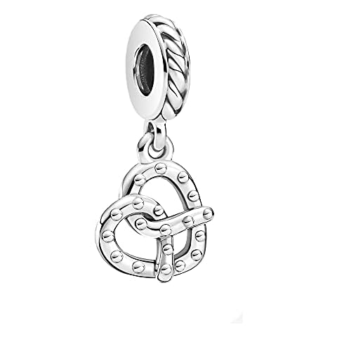 Colgante PANDORA Brezel 799393C00 de plata de ley 10mm Cover