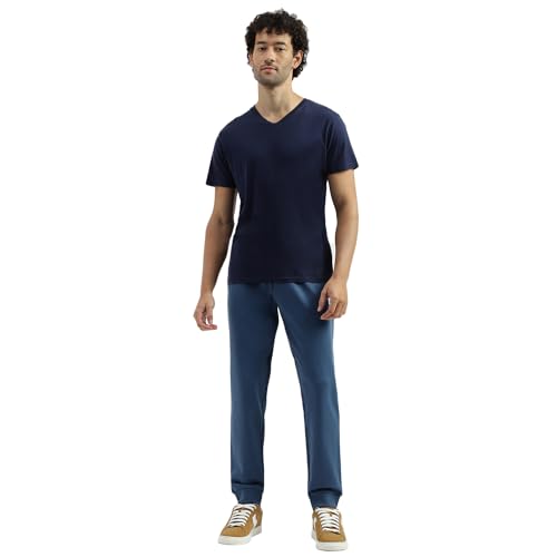 Image of United Colors of Benetton Men Regular Mid Rise Pants