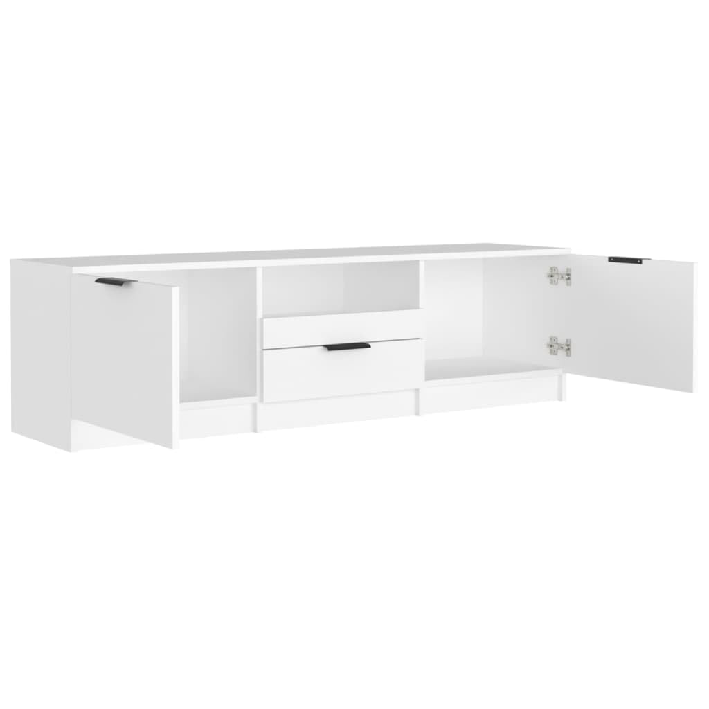 vidaXL Szafka RTV Biała 140x35x40 cm Drewno inżynieryjne