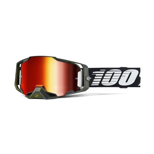 100% ARMEGA Goggles - Mirror Red Lens