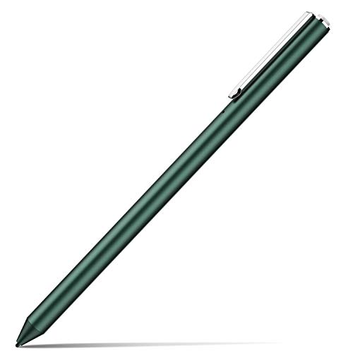 Srotek Stylus Pen for iPad Palm Rejection Capacitive Stylus Pens Active Digital Pencil Magnetic Charging Stylus for 2018/2019 iPad Pro 3 / iPad 11/12.9 / Air 3 / iPad 6th Gen/Mini 5 (Midnight Green)