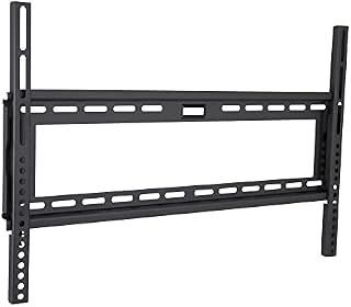 mahara Flat TV Wall Bracket - Wall Mount for TVs 37  80 Inches - TV Brackets with VESA Wall Mount Compatibility 100x100mm  600x400mm - TV Wall Brackets Support Maximum 60kg - Black TV Bracket