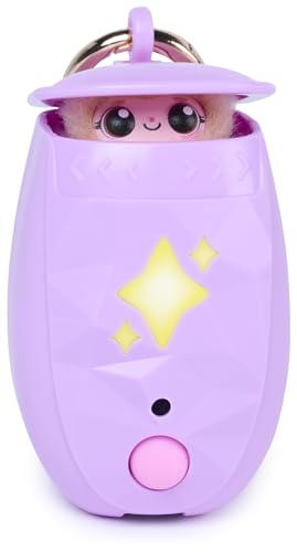 Peluche interactive Peekimo Purple Lulu Spin Master : jouet d'éveil violet pour enfant