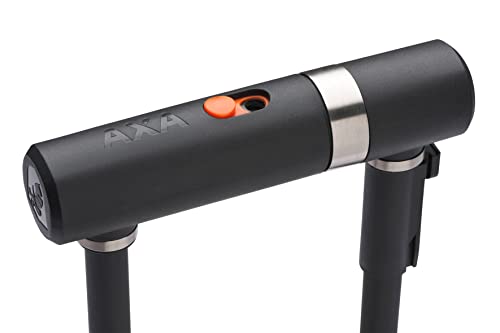 Axa Unisex's Bike D-Lock With Security Cable High, Black, One Size #TOP1