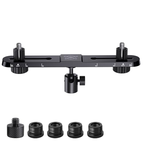 Adaptateur de support de microphone filetage universel pour perche et pince