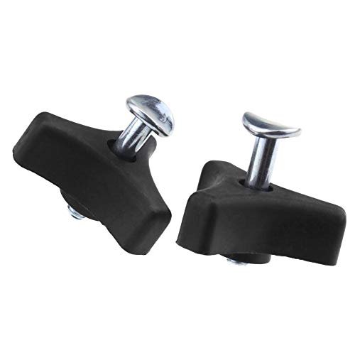 Sepikey 2pcs Nuts Bolts 8mm Handlebar Bolts Tool For Lawnmowers Mower Replacement Parts