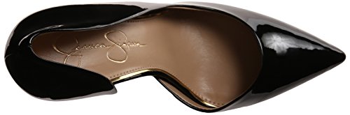 Jessica Simpson Claudette Women's D'orsay Pointed High Heel Pump Black Size 9.5 #TOP4