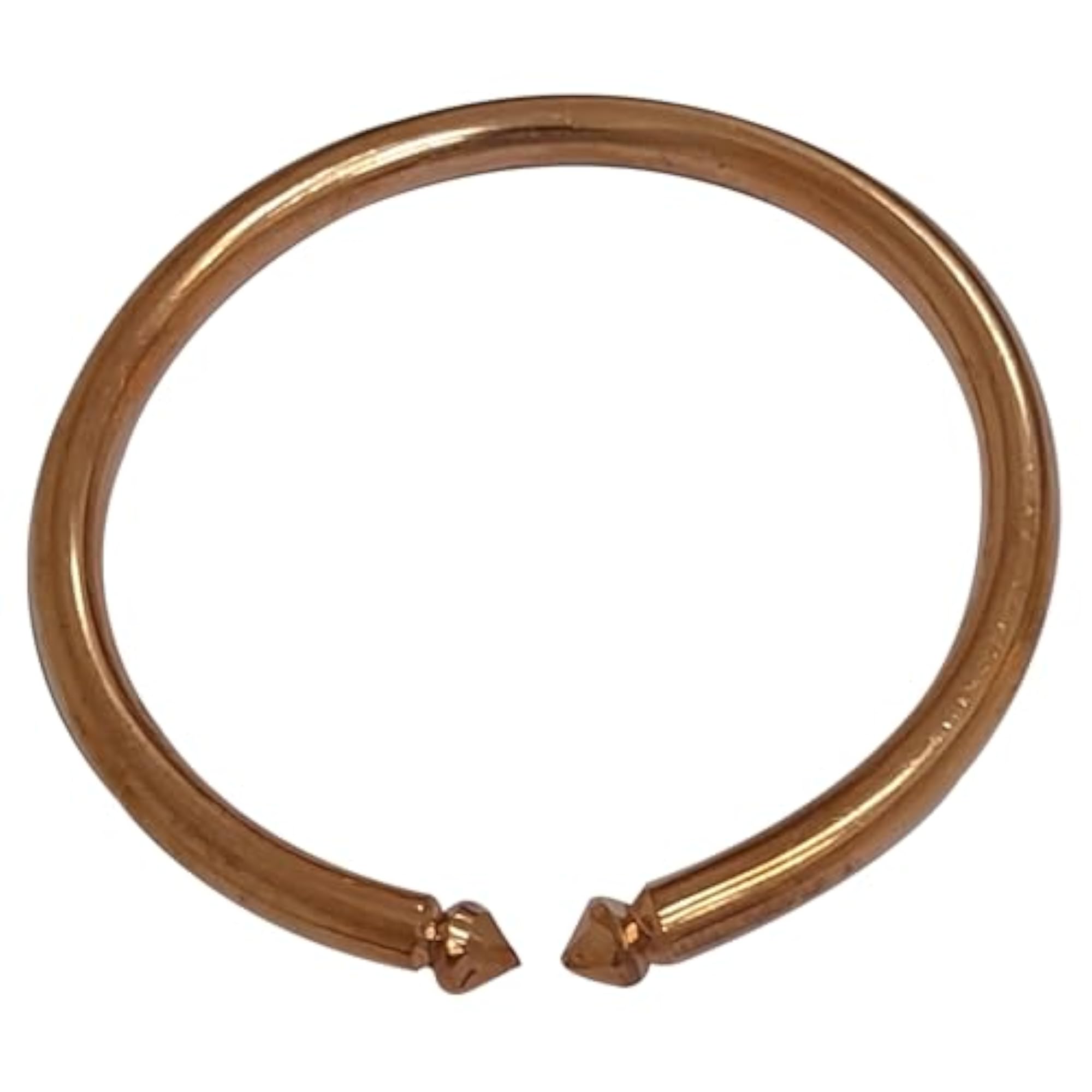 Heavyweight Solid Copper Bracelet, Bold & Adjustable