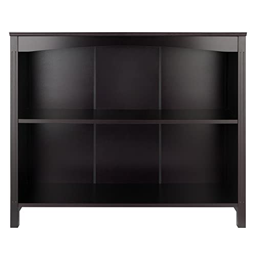 Winsome Terrace Storage Shelf 3-Tier Wide In Espresso, 37-Inch #TOP1