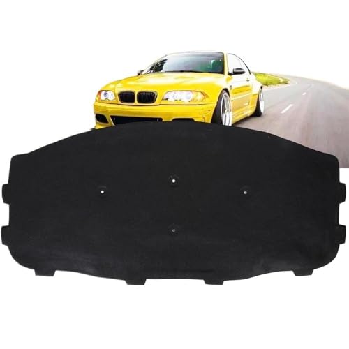 Isolation phonique capot pour BMW E90 E91 E92 E93 garnissage moteur en coton performance - 3