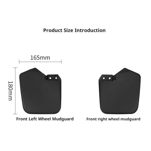Bavettes Ford V362 sans perçage pour protéger la peinture - 2