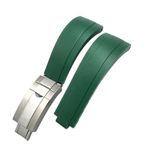 Bracelet en silicone de haute qualité type Daytona Yacht Master 20mm 21mm