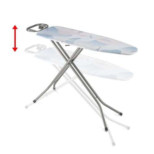 Vileda Bravo Ironing Board, Blue, Medium, Metal, 120cm x 38cm