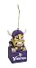 Team Sports America 3OT3817MAS Minnesota Vikings Mascot Ornament