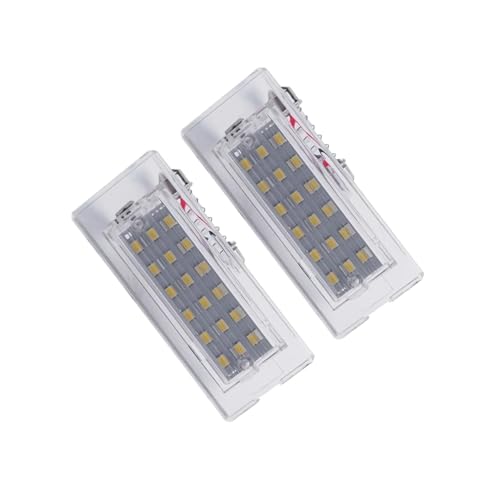 Evite multas ITV con luz de matrícula compatible con BMW X3 E83 y X5 E53 repuesto OEM 51137062293