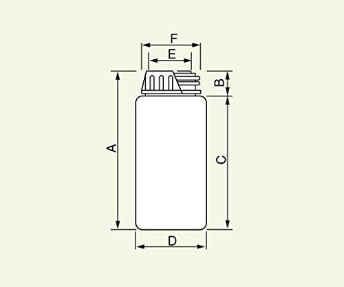 AS ONE Bottles Narrow Mouth / 5-001-01