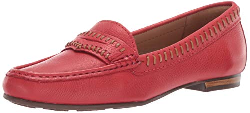 Image of Driver Club USA Womens Womens Genuine Leather Made in Brazil Maple Ave Loafer