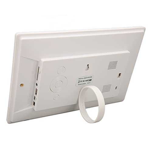 Porta-retrato digital, multifuncional 10,1 polegadas hd moldura inteligente de rotação automática, p