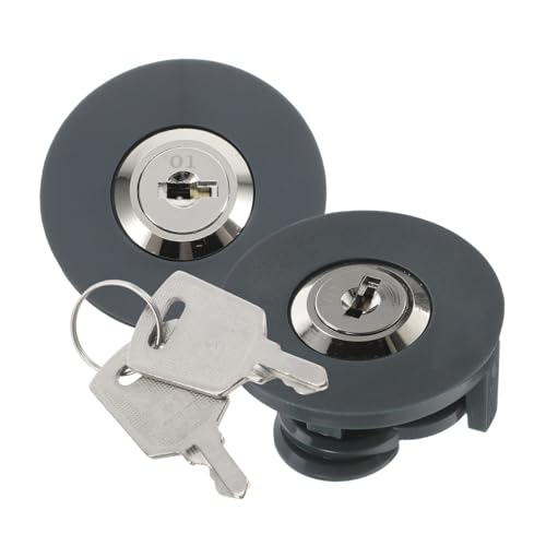 NULYLU 2pcs Zinc Alloy for Childproofing Sockets Plastic Shell Rotary for Industrial Use Easy Installation for Home and Workshop Safety