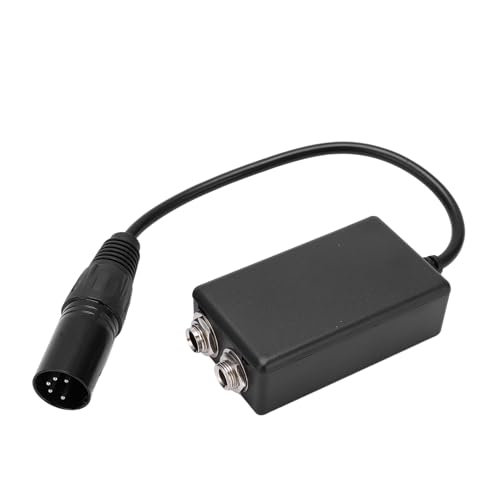 Adaptador compacto XLR macho a aviación GA miniatura 6