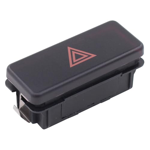 Warnblinker Schalter Warnblinkschalter Warnlicht Relais Warnblitzschalter Notblinkschalter Notfall Zugschalter Notlicht für 3er E36 Cabrio Compact Coupe Touring 5er E34 8er E31 Z3 Roadster E36