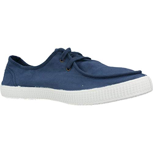 Victoria 116601V Gris : baskets basses en toile pour homme - 5