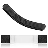 Alitutumao Replacement Earpads Ear Cushions Ear Cups Repair Parts Compatible with Monster Beats by Dr. Dre Pro Detox Headphones Memory Foam Ear Pads (Black Headband)