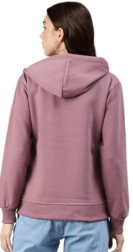 Image of ADBUCKS Women's Cotton Winter Jacket Sweatshirts Casual Drawstring Clothes Zip Up Hoodie With Front Pocket Ii Womens Hoodies Ii Womens Jacket Ii Winter Sweater Hoodie For Women & Girls