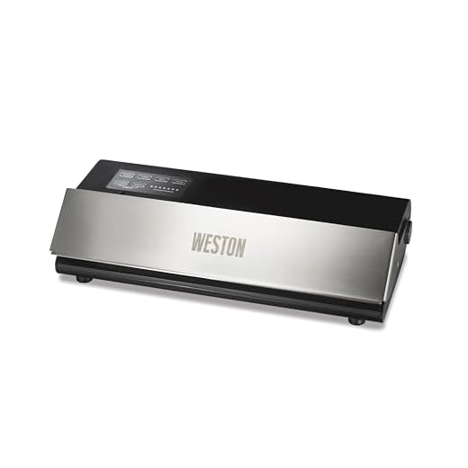 Weston 65-0501-W Professional Advantage Vacuum Sealer, 11", Stainless Steel and Black