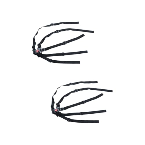 IWOWHERO 2pcs 5 Universal Seat Harness Safe Comfortable Belt for Stroller Pram Pushchair