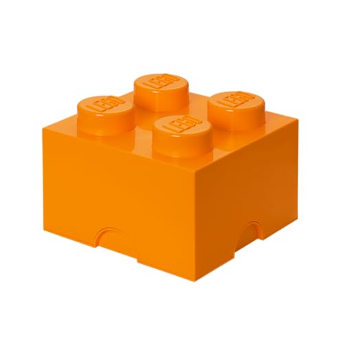 Room Copenhagen Ladrillo de Almacenamiento de 4 espigas de Lego, Caja de almacenaje apilable, 5,7 l