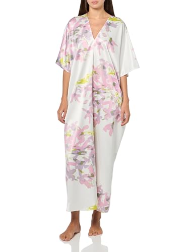 Image of Natori Women's Sumi-e Caftan Length: 52 inch