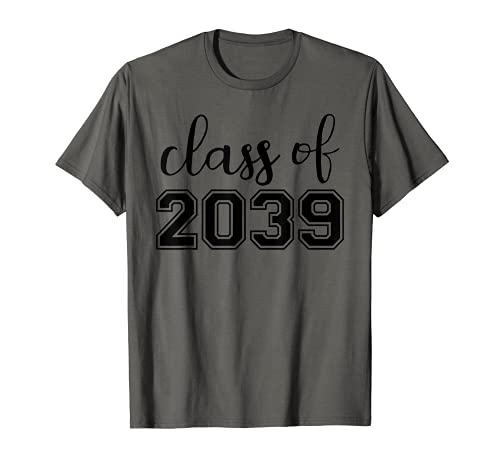 Class of 2039 Grow With Me First Day of School T-Shirt