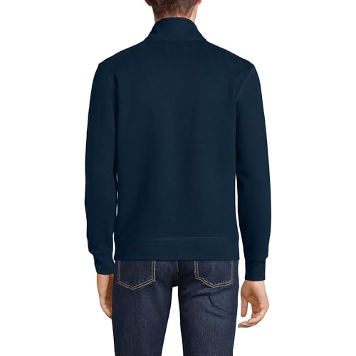 Lands' End Men's Long Sleeve Serious Sweats Mock Full Zip2