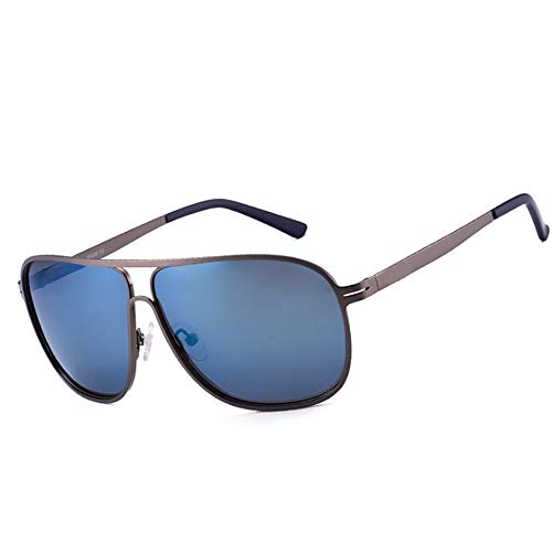 Lunettes de soleil polarisées grand cadre rétro pour le plein air