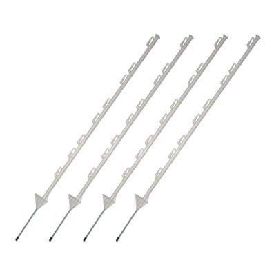 Fortis Electric Polyposts | 4ft | 10 Pack | Plastic Temporary Fencing