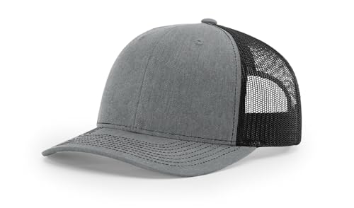 Image of Richardson 112 Trucker Hat Top Selling Colors Snapback Cap One Size Fits Most Adults, Men, Women or Youth
