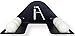 IRON AMERICAN Elite Ping Pong and Table Tennis Storage Rack, MADE in USA - 1.375 Inch Slot for Balls and 3.25 Inch Slot for Paddles, Ping Pong Ball Holder, Hardware Included