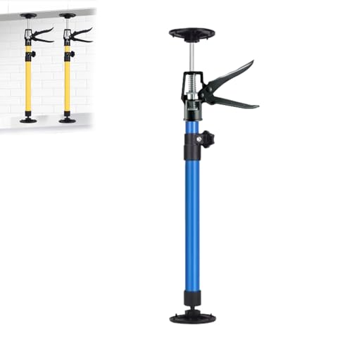 サポートリフター 突っ張りスタンド つっぱり棒 補助 支え棒 キャビネットジャッキ、省力ジャッキ、斜め 内装作業向け サポートポール 多機能 高さ調整 労力節約 伸腕 天井 安定 車 転倒防止 修理用、ラチェットカーゴ用ハンドジャッキ、乾式壁、ジャッキツー