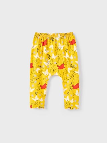 Disney Winnie the Pooh Minnie Mouse Princess Newborn Baby Girl Organic Cotton Ruffle Long Sleeve 3-Piece Set 3-24 Months4