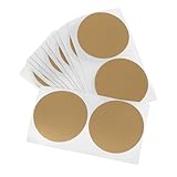 MINAOLULUS 20シーツ枚形スクラッチカードステッカー パーティー賞品やジェンダーレ ゲーム用 スクラッチオフコーティング付き