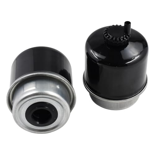 RE60021 Fuel Filter P576918 X 2 Compatible with John Deere 240 250 260 270 310E 3110 3210 3310 3410 4890 4895 4990 5103 5105 5203 5203S 5204 5205 5210 5320 5403 5410 5415 5420 5425 5503