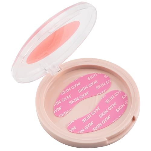 SKIN GYM Reusable Silicone Eye Mask – Under Eye Patches Reusable for Hydration & Skincare, Medical Grade Silicone Eye Patches to Boost Serum Absorption