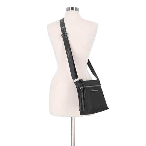 Image of Nautica Diver Nylon Small Women's Crossbody Bag Purse with Adjustable Shoulder Strap