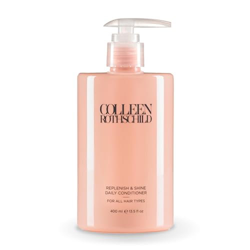 COLLEEN ROTHSCHILD Replenish & Shine Daily Conditioner | Lightweight Nourishment | Repairs, Softens, Smooths & Adds Shine | Color-Safe Formula | With Baobab & Ivy Extracts (13.5 fl oz)
